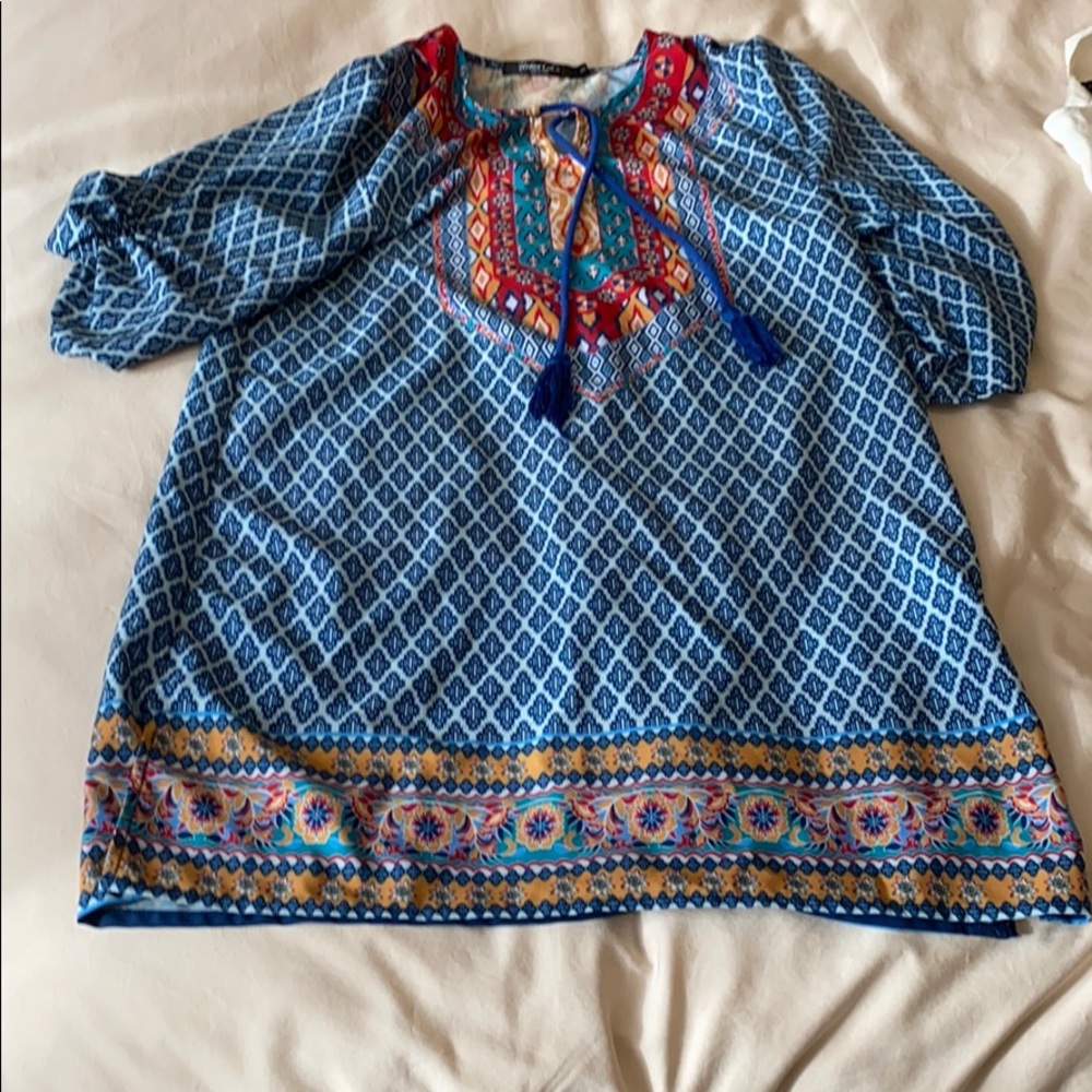 Amazon Dress Tunic Colorful small
